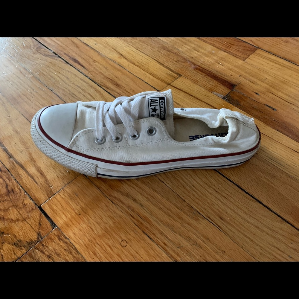 White Chick Taylor Converse